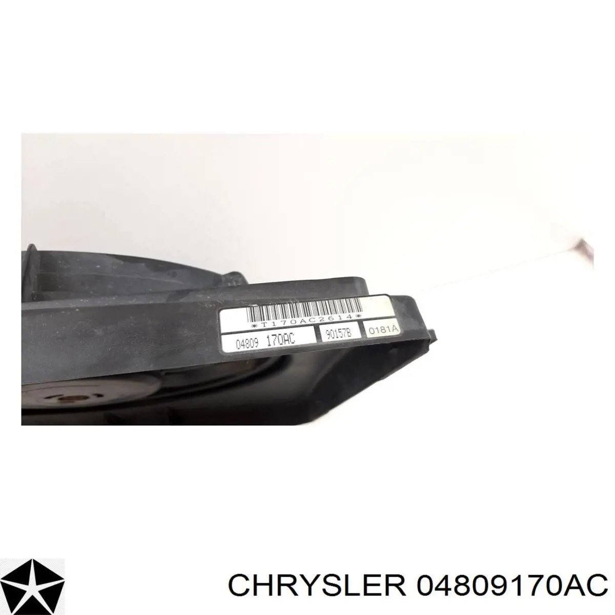 Электровентилятор охлаждения в сборе (мотор+крыльчатка) правый Chrysler 04809170AC цена, от 74.53 USD