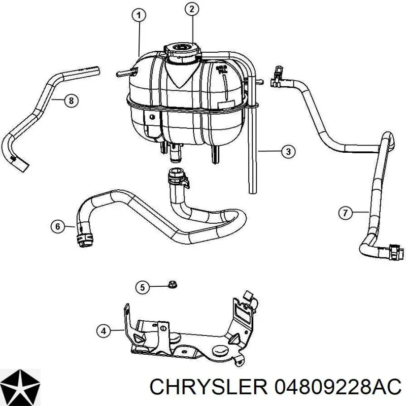  K04809228AB Fiat/Alfa/Lancia