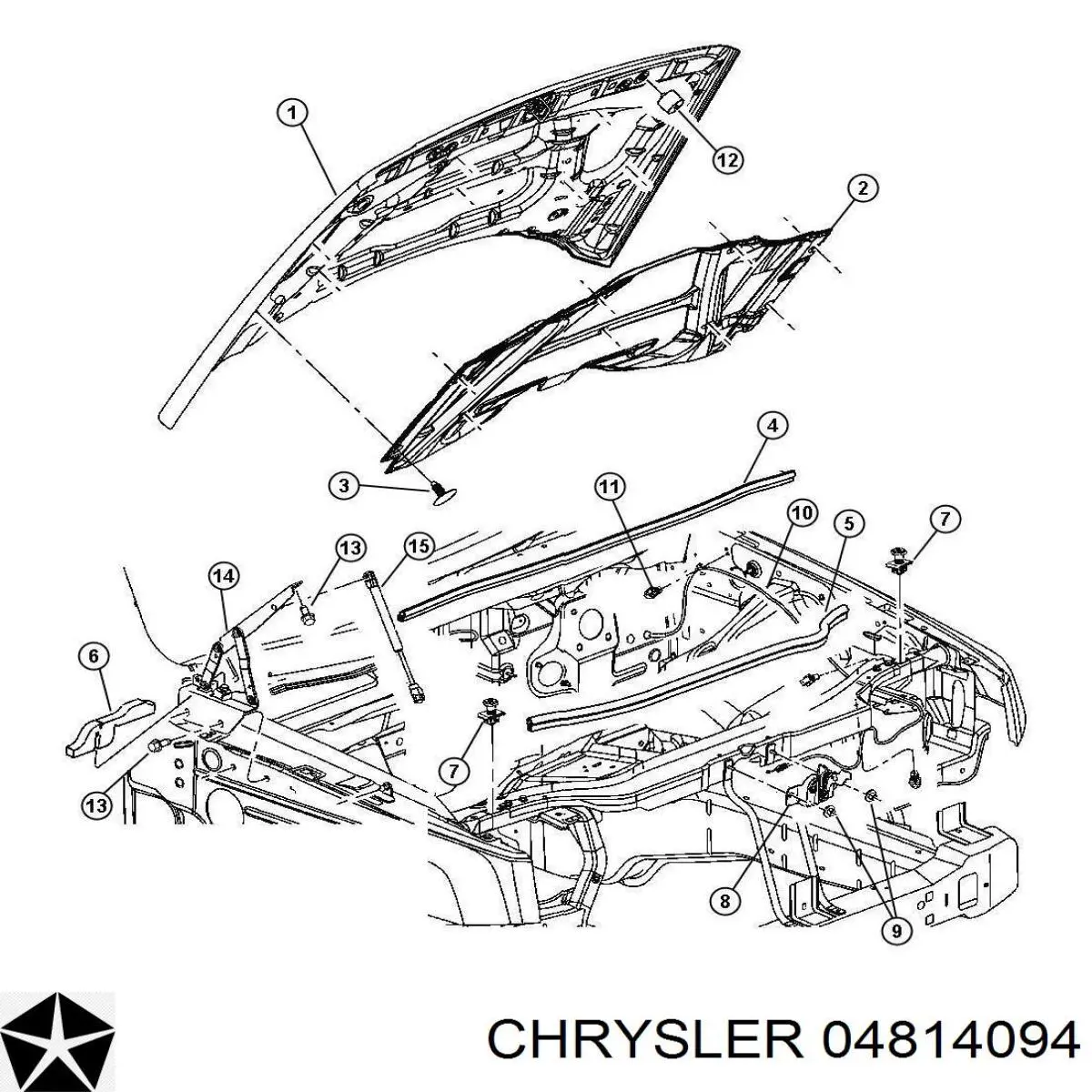  Chrysler 04814094 цена, от 0.42 USD
