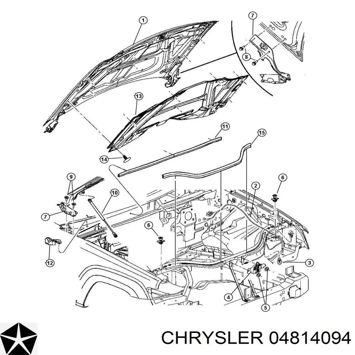 Купить 04814094 Chrysler 