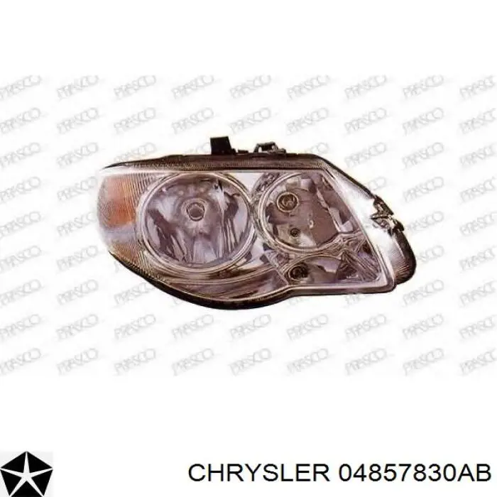 Фара правая 4857830AB Chrysler