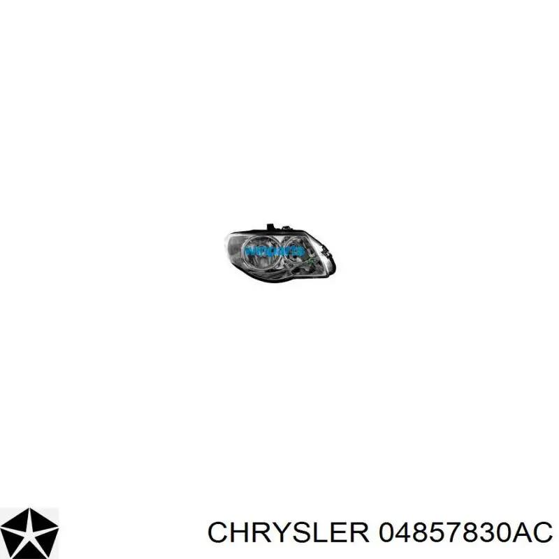 Фара правая на Chrysler Voyager III 