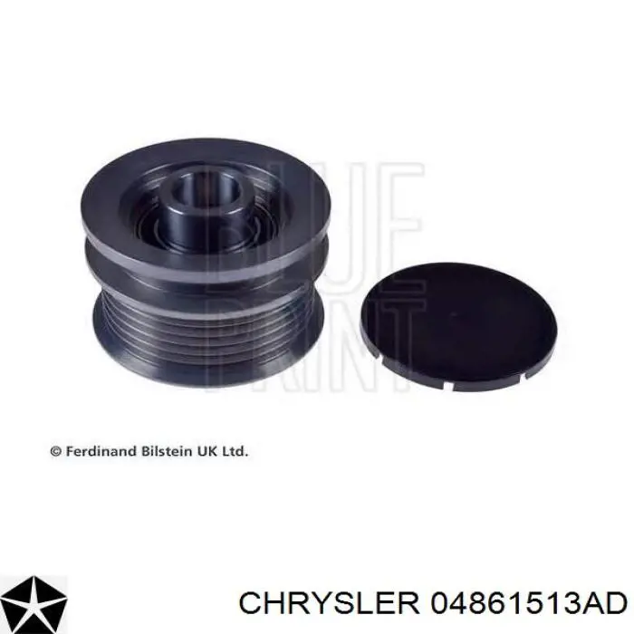 Купить 04861513AD Chrysler Шкив ремня генератора
