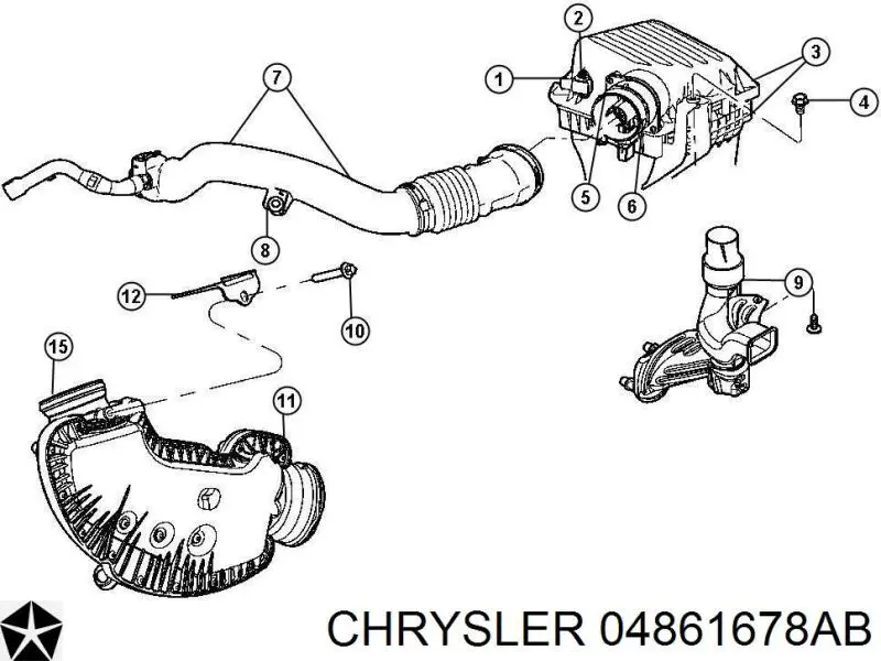Купить 4861678AB Chrysler 