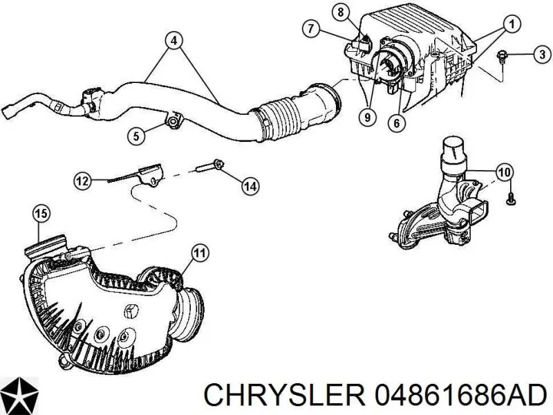  04861686AD Chrysler