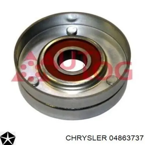 Паразитный ролик приводного ремня Chrysler 04863737 цена, от 19.01 USD