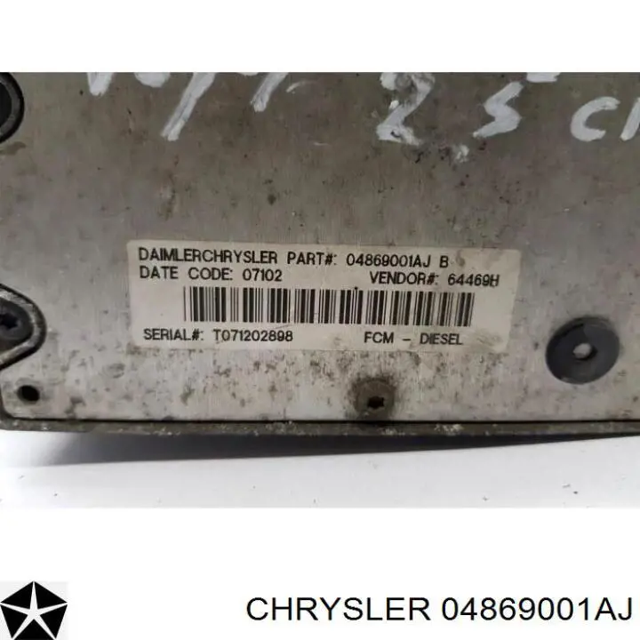  Chrysler 04727080AC цена, от 50.68 USD