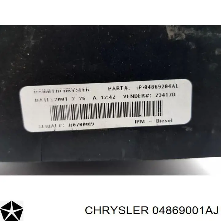 04727080AC Chrysler 