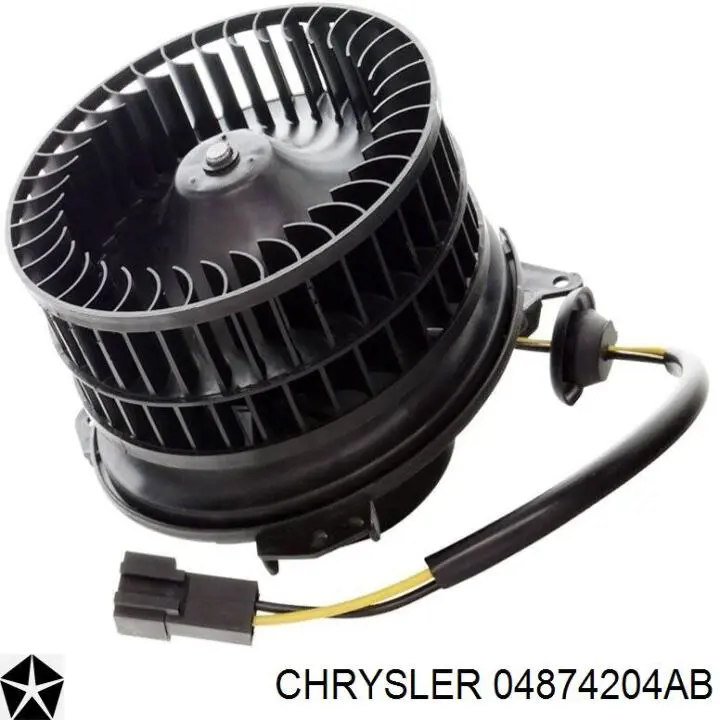 Мотор вентилятора печки (отопителя салона) на Chrysler Intrepid 