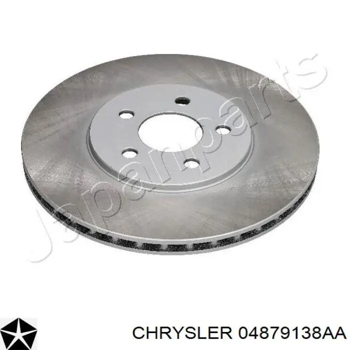 Передние тормозные диски 04879138AA Chrysler