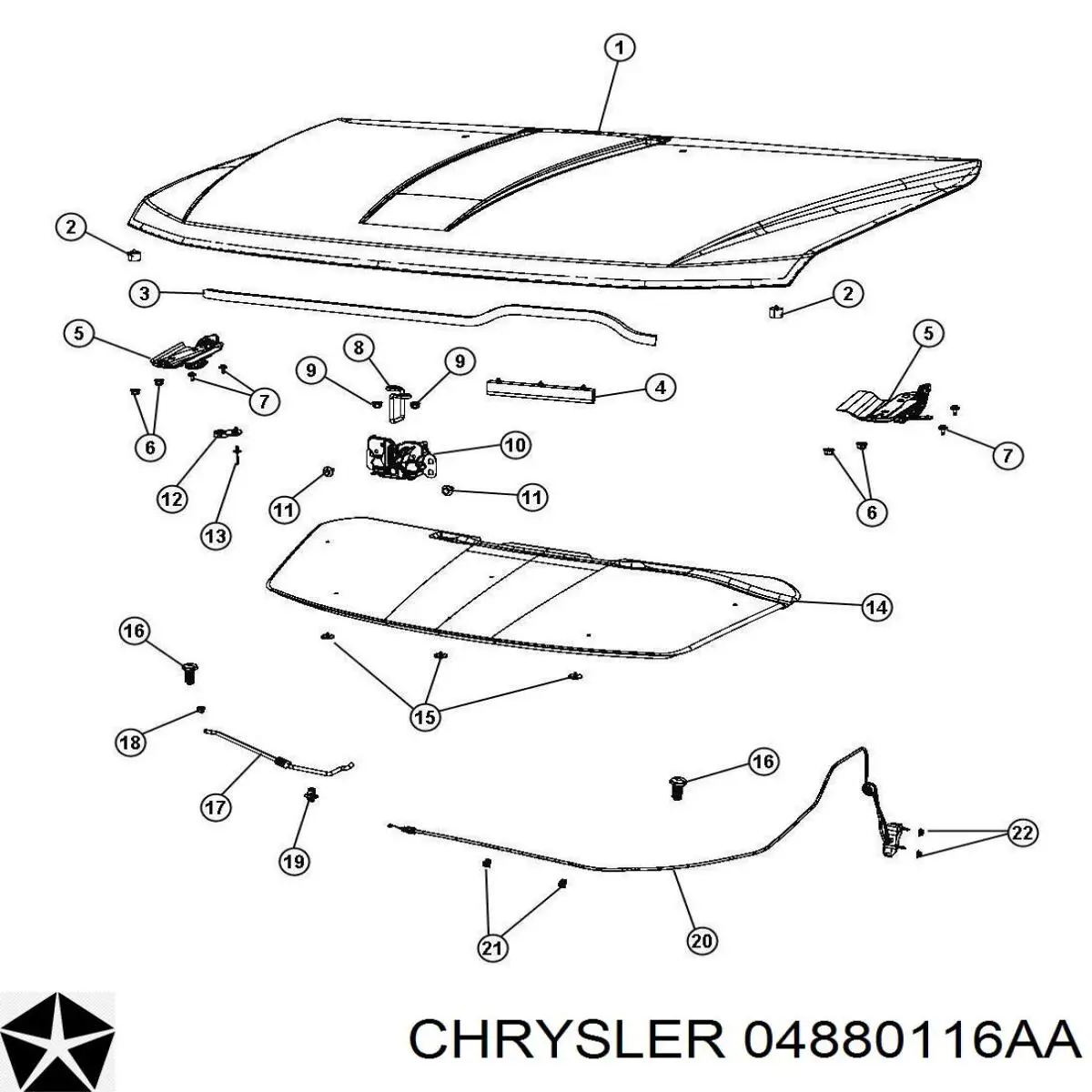  04880116AA Chrysler