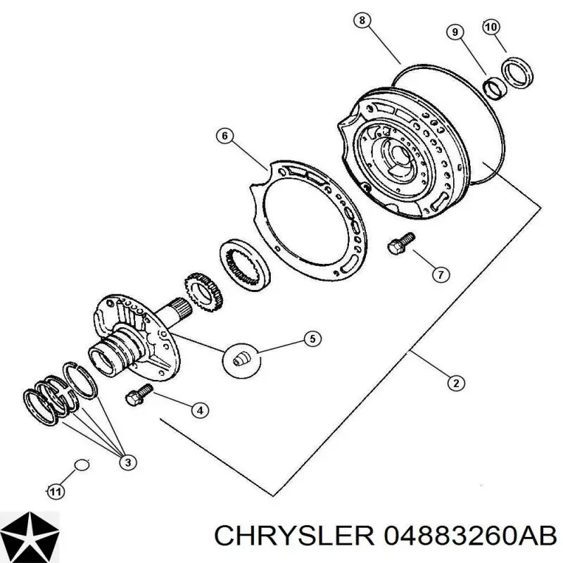 04883260AB Chrysler 