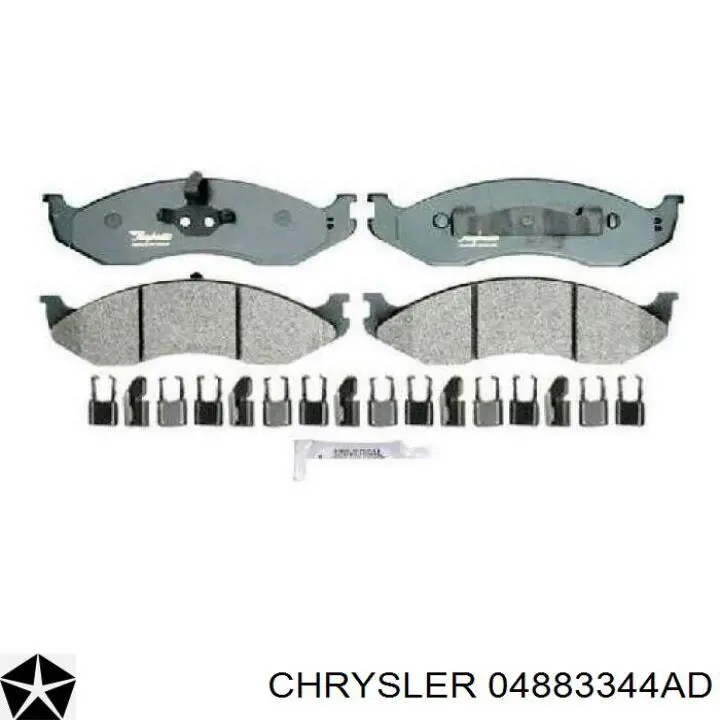 Колодки Chrysler 04883344AD цена, от 26.43 USD