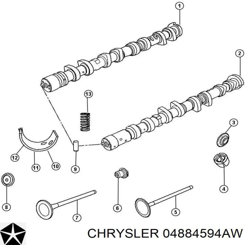  4884594AW Chrysler