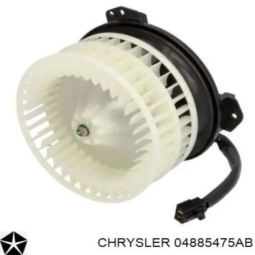 Мотор вентилятора печки (отопителя салона) на Chrysler Voyager GRAND 