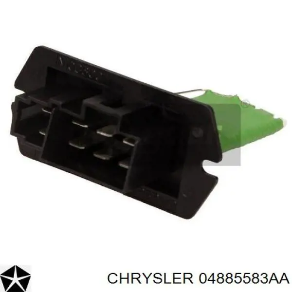 04885583AA Chrysler резистор (сопротивление вентилятора печки (отопителя салона))