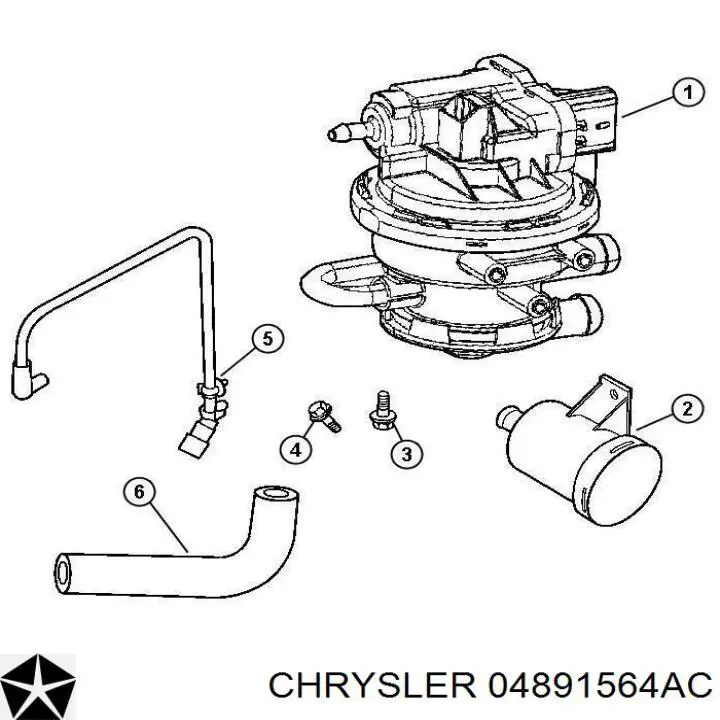 Купить 04891564AC Chrysler 