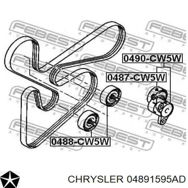 Модуль бензонасоса Chrysler 4891595AD цена, от 56.82 USD