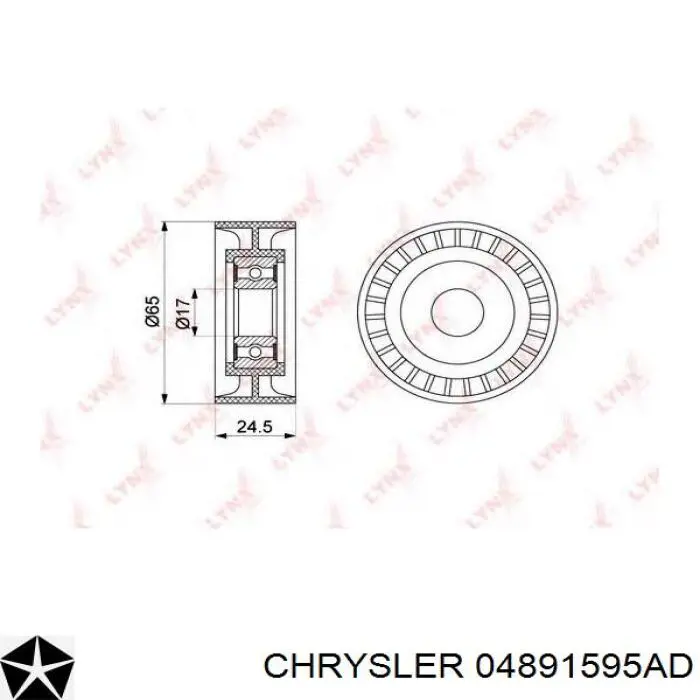 Купить 4891595AD Chrysler Модуль топливного насоса