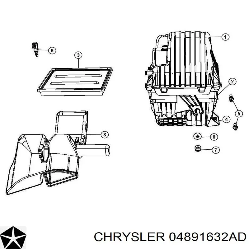  4891632AD Chrysler