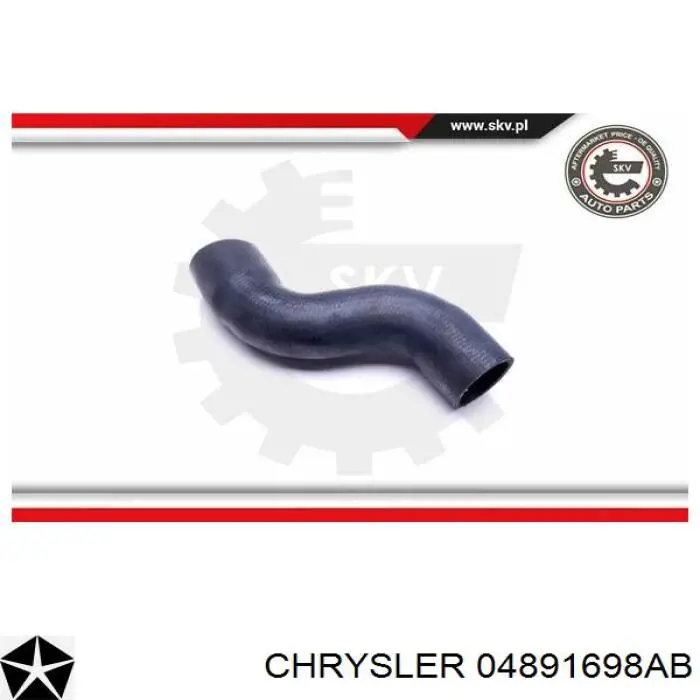 Купить 04891698AB Chrysler Патрубок интеркулера