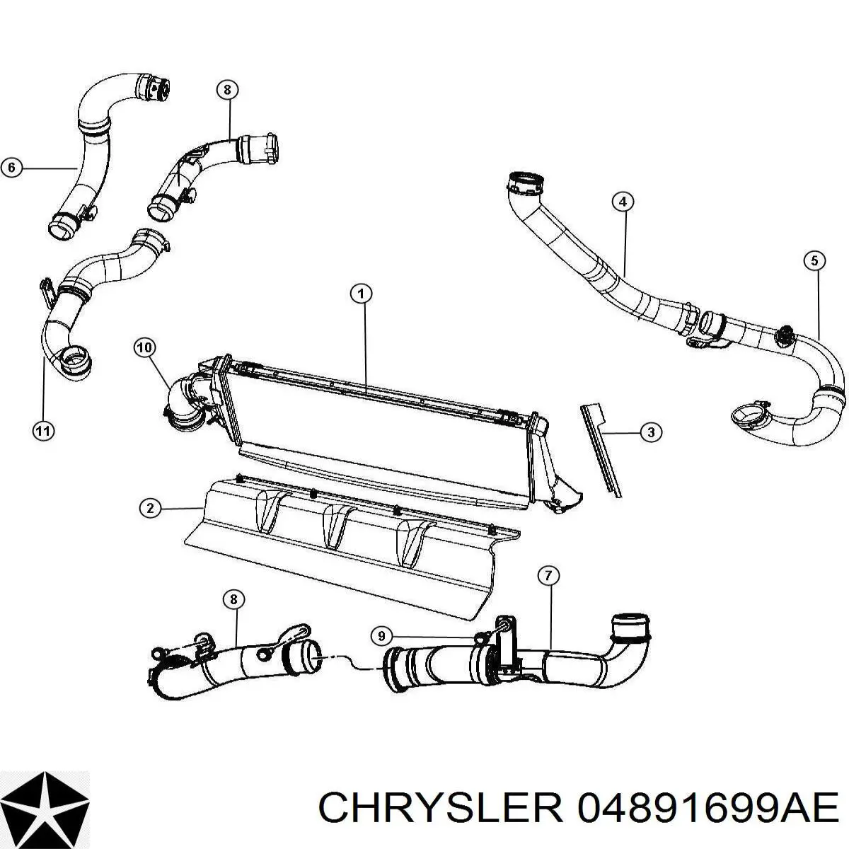  K04891699AE Fiat/Alfa/Lancia