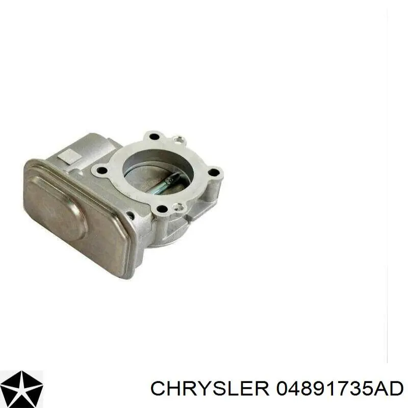 Купить 04891735AD Chrysler Блок дроссельной заслонки