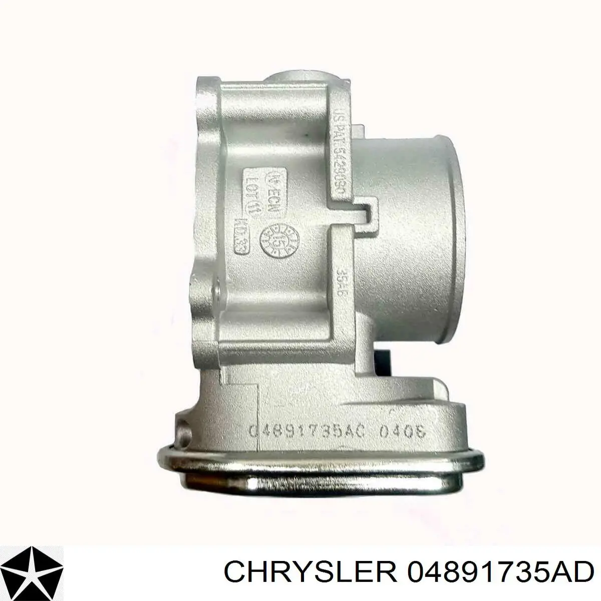 Дроссельная заслонка в сборе Chrysler 04891735AD цена, от 75.04 USD