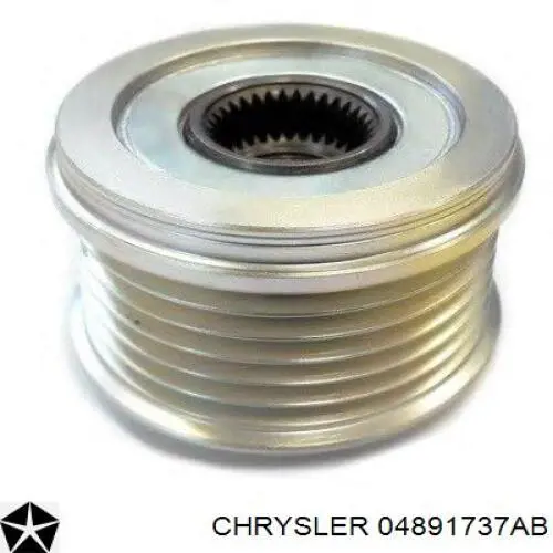 04891737AB Chrysler Обгонная муфта генератора