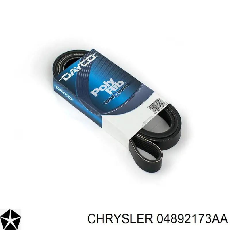 04892173AA Chrysler Поликлиновый ремень