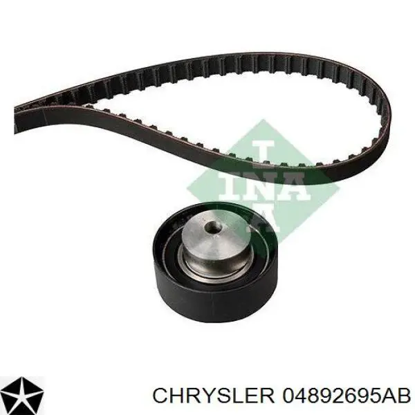 04892695AB Chrysler Ролик натяжителя ремня ГРМ