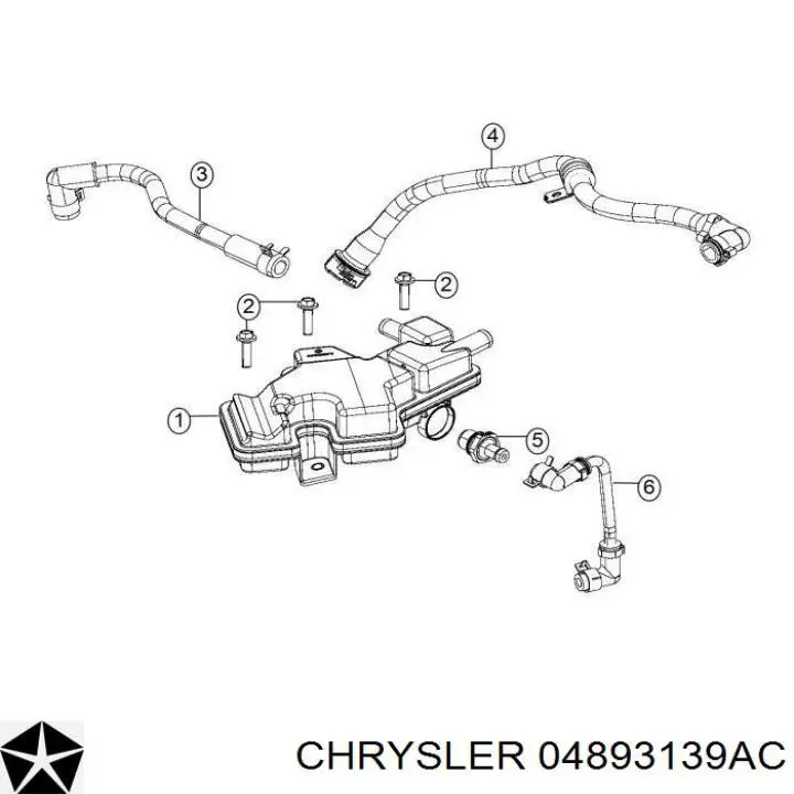  4893139AC Fiat/Alfa/Lancia