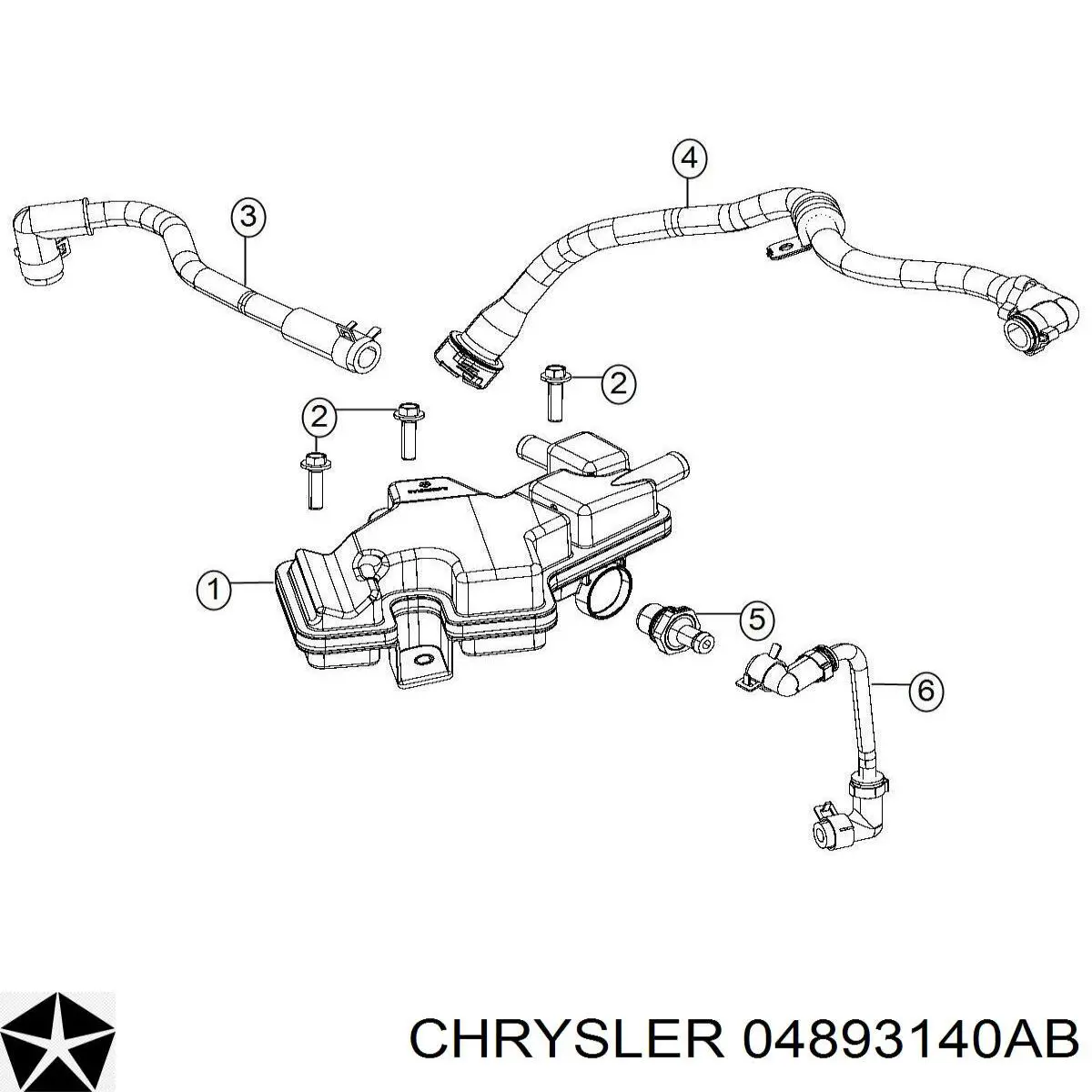  4893140AB Chrysler