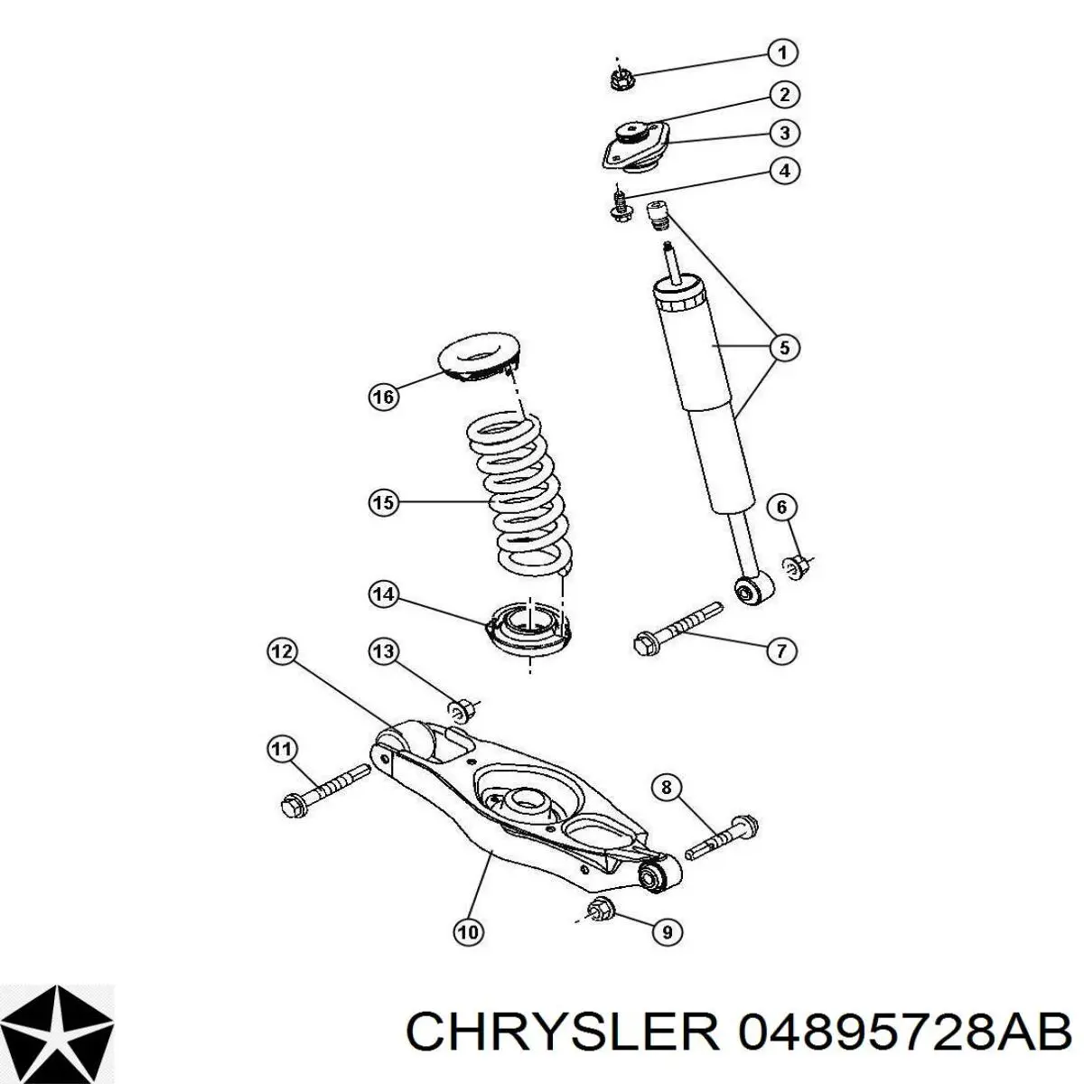 4895728AB Chrysler 