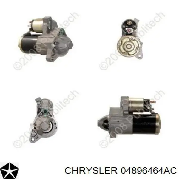 Стартер Chrysler 4896464AE цена, от 95.43 USD