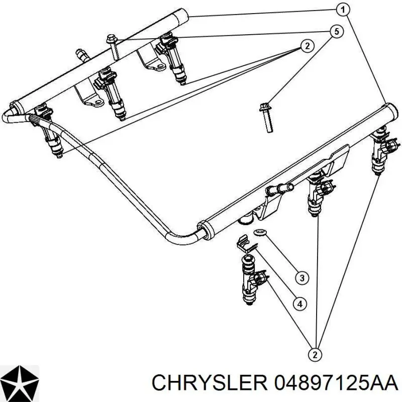 Купить 4504348 Chrysler Кольцо инжектора