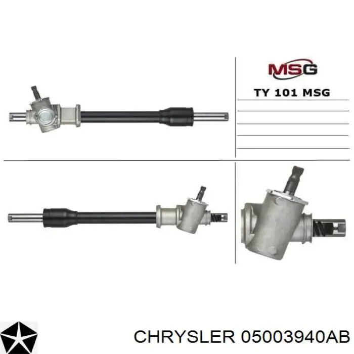 05003940AB Chrysler Управление рулевое в сборе