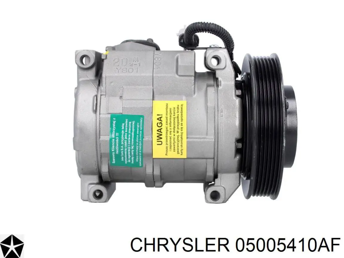 Компрессор системы кондиционирования Chrysler 05005410AF цена, от 243.37 USD