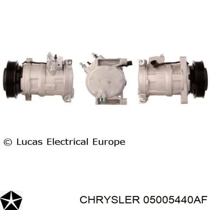 Компрессор кондиционера R5005442AD Chrysler