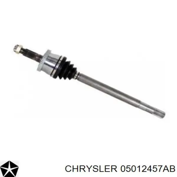 05012457AB Chrysler Полуось передняя левая