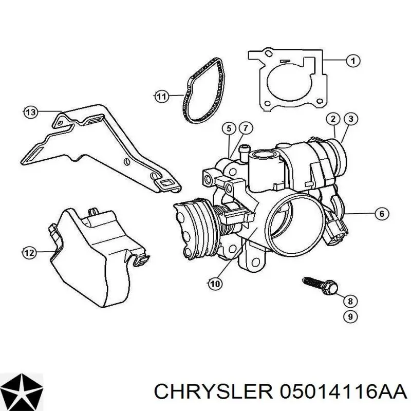 05014116AA Chrysler 