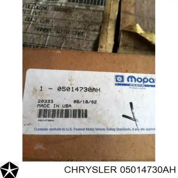 Амортизатор передний 05014730AH Chrysler