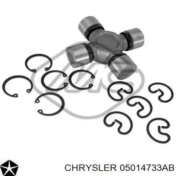 Купить 05014733AB Chrysler Крестовина карданного вала заднего