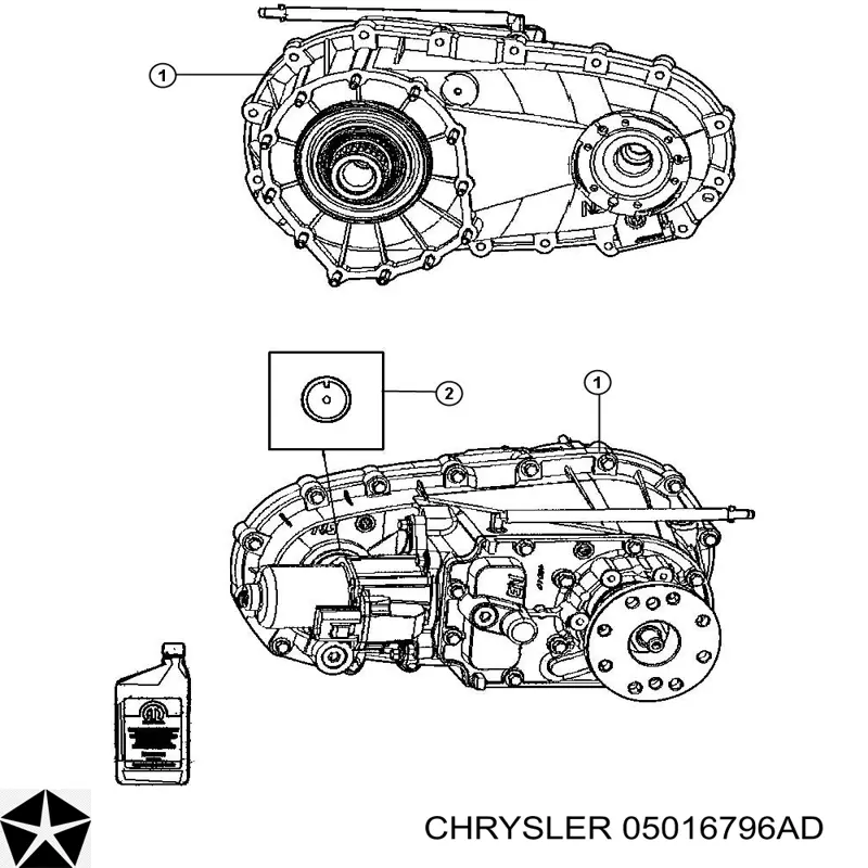 Купить 05016796AD Chrysler Масло АКПП