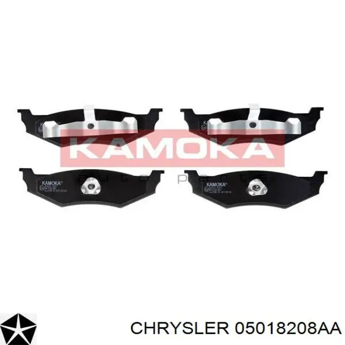 Колодки дисковые  Chrysler 05018208AA цена, от 22.30 USD