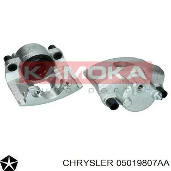 Суппорт тормозной передний правый Chrysler 05019807AA