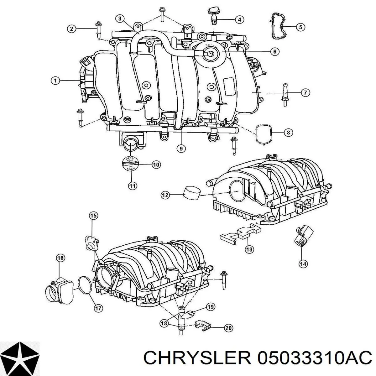 Датчик абсолютного давления в коллекторе Standard AS688 цена, от 6.33 USD