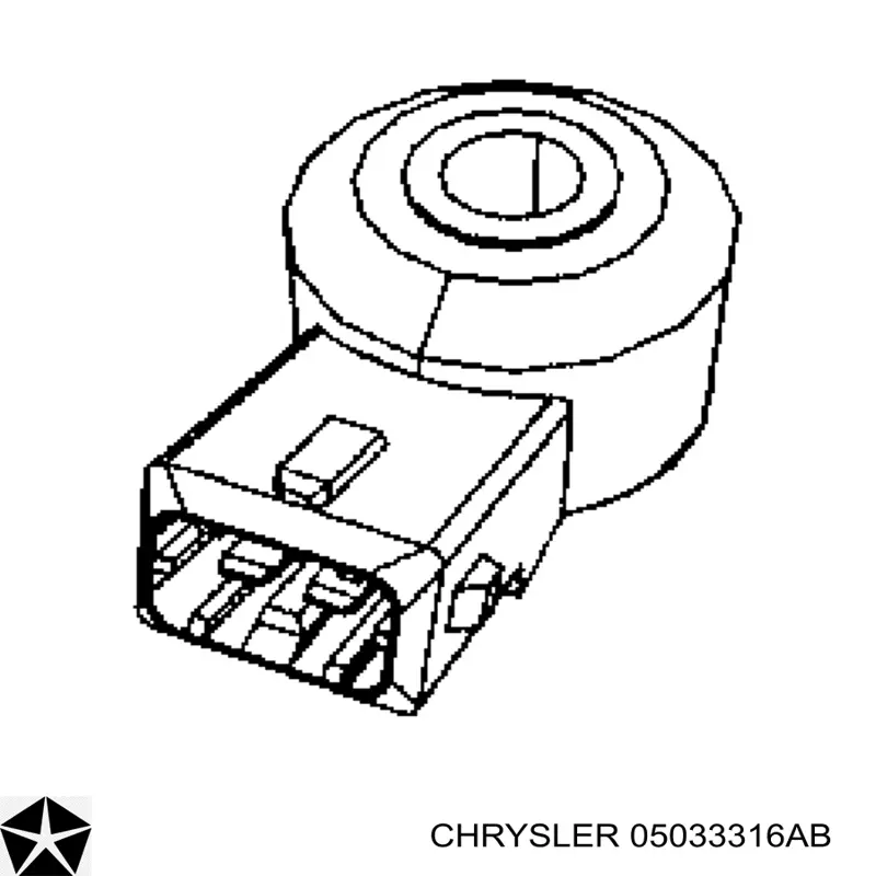 Купить 05033316AB Chrysler Датчик детонации
