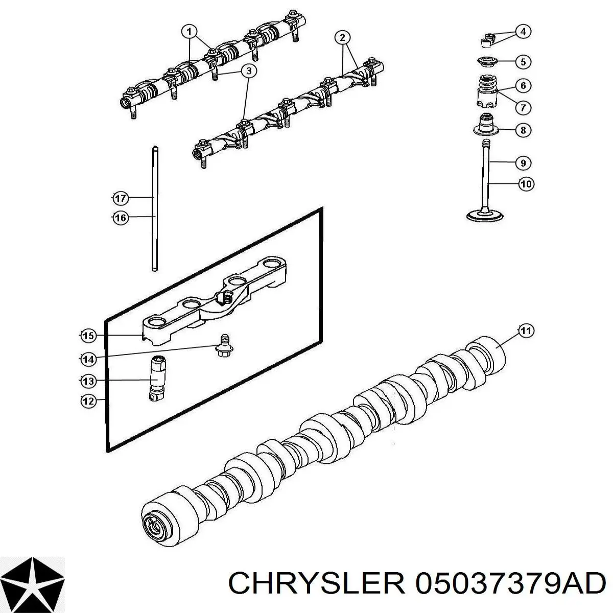 K05037379AB Fiat/Alfa/Lancia 