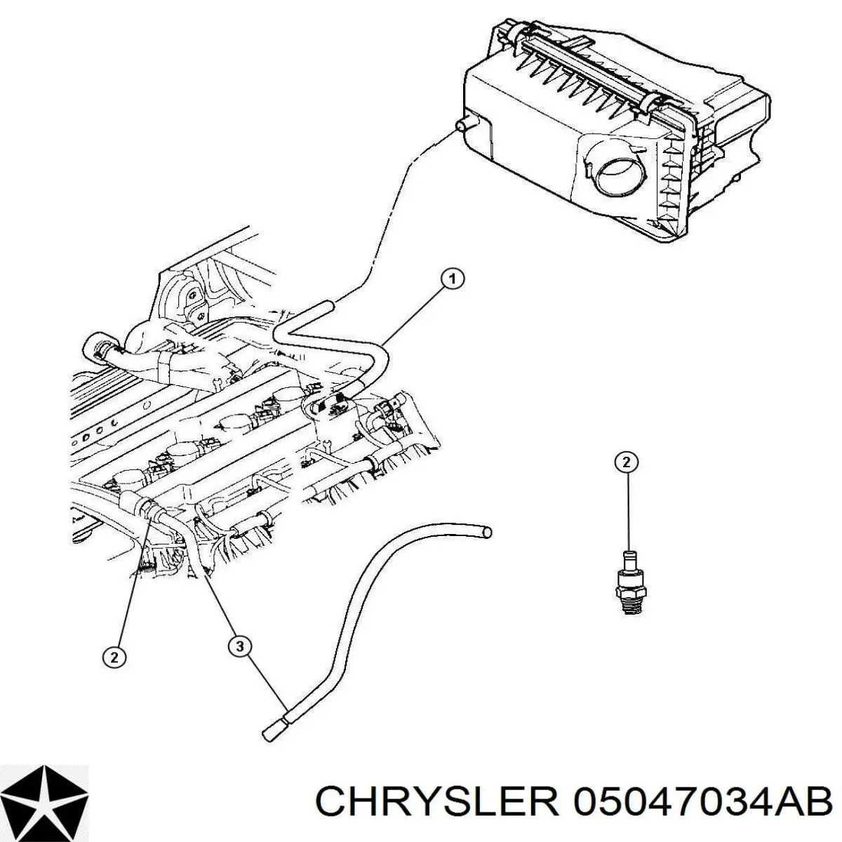  K05047034AB Fiat/Alfa/Lancia